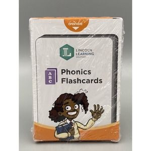 Lincoln Learning ABC Phonics Flashcards SEALED